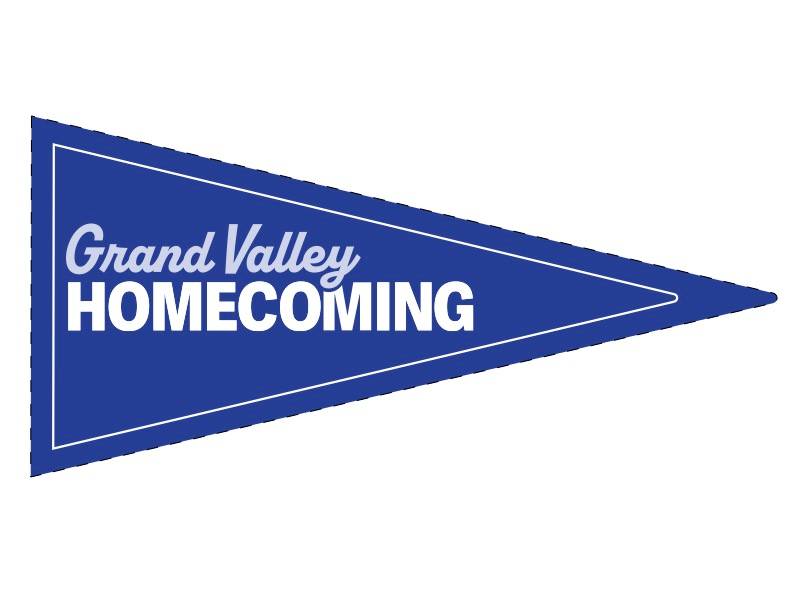 Blue Homecoming pennant